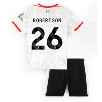 Camisa de time de futebol Liverpool Andrew Robertson #26 Replicas 3º Equipamento Infantil 2024-25 Manga Curta (+ Calças curtas)